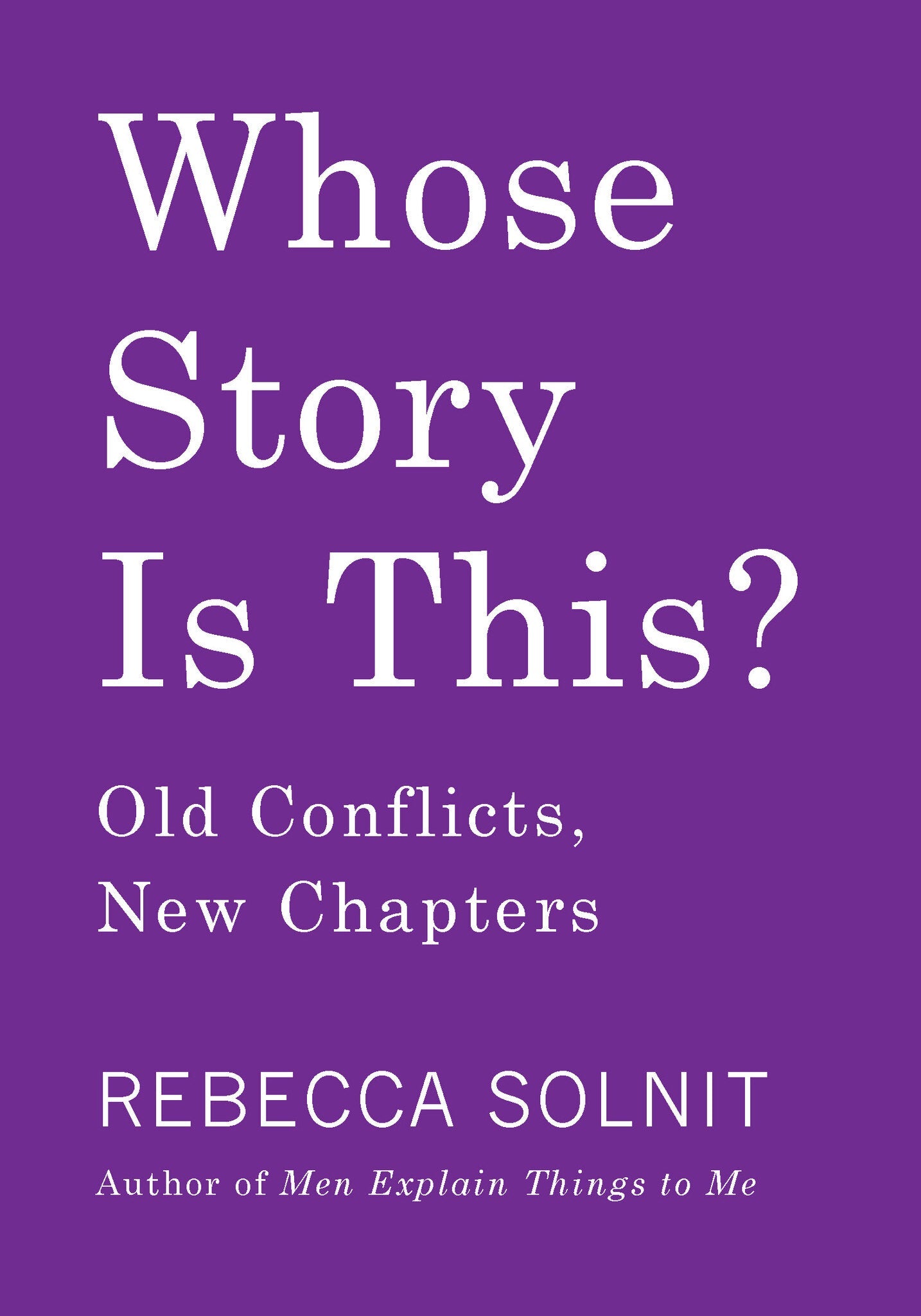 Cover image for Whose Story Is This? ISBN 9781642591729